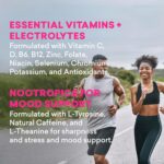 EBOOST Energy Drink Powder, Super Fuel - Blue Raspberry, 7 Packets - Pre-Workout Powder Energy Drink Mix - Natural Energy, L-Tyrosine, L-Theanine & Vitamins - Preworkout for Women & Men to Go - Image 5