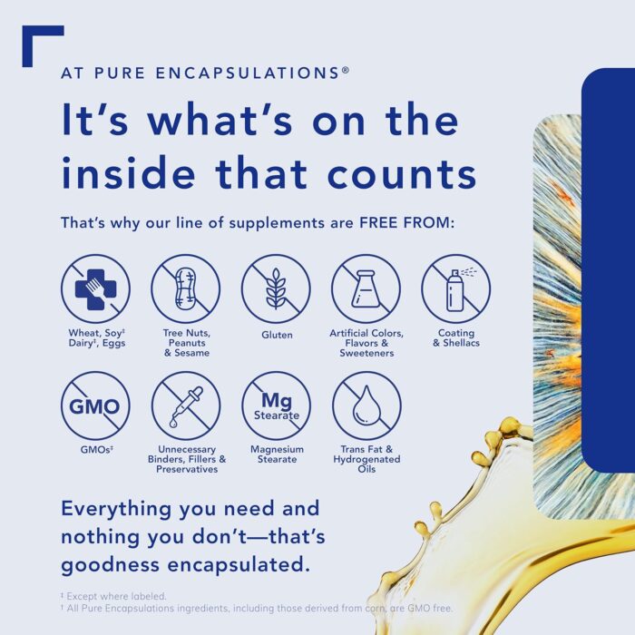 Pure Encapsulations Methylcobalamin 1,000 mcg - Vitamin B12 Supplement to Support Memory & Nerve Health - Premium Vitamin B12 Capsules - 60 Capsules - Image 6