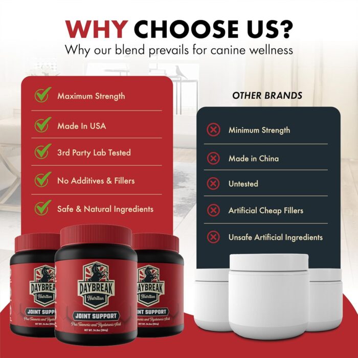 8 in 1 Maximum Strength Equine Joint Supplement - Joint Supplement for Horses - Glucosamine, MSM, Chondroitin, Turmeric, Hyaluronic Acid, Manganese, & Boswelia - 964g (30 Servings) - Image 3
