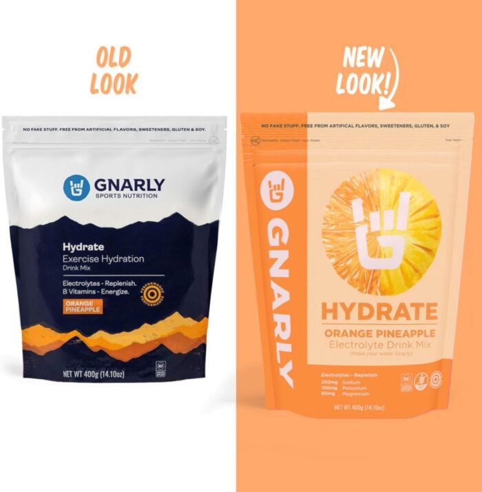 Gnarly Nutrition Hydrate Electrolyte Powder – Orange Pineapple Exercise Hydration Drink Mix – NSF Sport Certified – Electrolyte Solution, Performance & Recovery – Orange Pineapple, 14.10 oz - Image 3