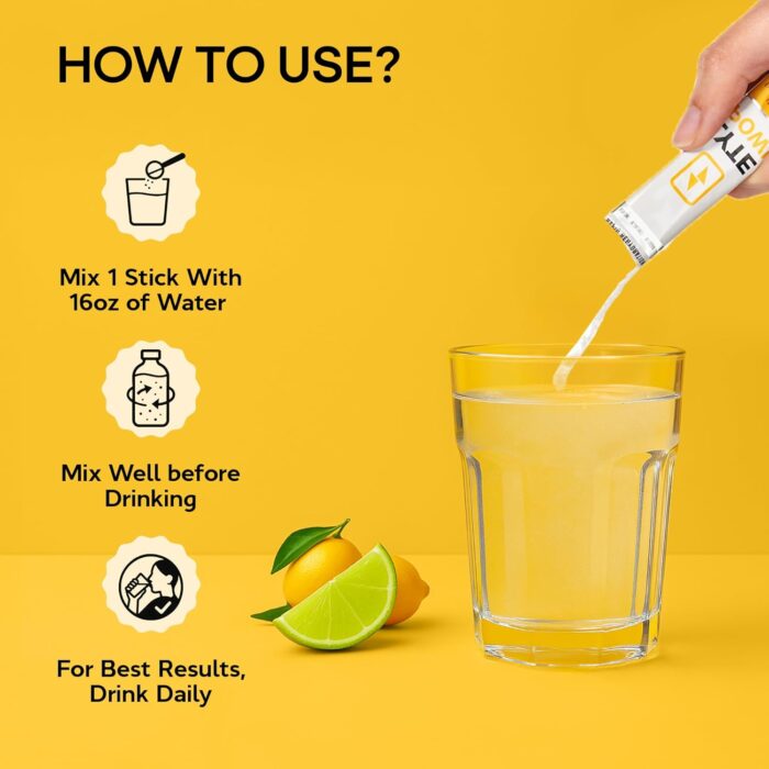 LytePow Electrolytes Powder with Sea Minerals - Lemon-Lime Hydration Supplement - Non-GMO, No Calories, or Sugar - Delicious Keto Replenishment Drink Mix - Perfect for Exercising (16 Single Servings) - Image 7