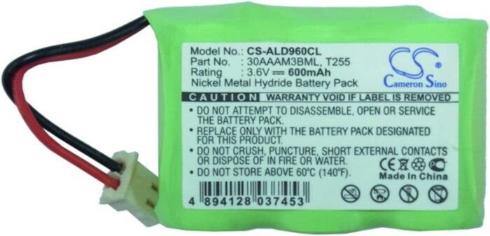 VINTRONS 600mAh Battery for Sanyo CAS 1200, CAS 1300, CLA 103, CLA 120, CLA 1600, - Image 4