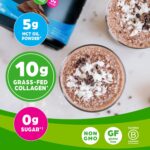 Orgain Keto Collagen Protein Powder, Chocolate - 10g Grass Fed Hydrolyzed Collagen Peptides for Women & Men, Type I & III, 5g MCT Oil - Hair, Skin, Nail, & Joint Support, Non-GMO, Gluten Free - 0.88lb - Image 4