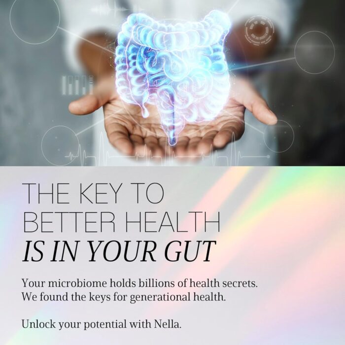 Nella Gut Health Supplements for Women & Men (30 Capsules), Energy Boosting Probiotics for Digestive Health, 3 Strains, Daily Probiotic Pills, Supports Workout & Recovery - Image 4