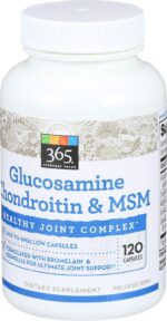 365 Everyday Value, Glucosamine Chondroitin & MSM, 120 ct - Image 3