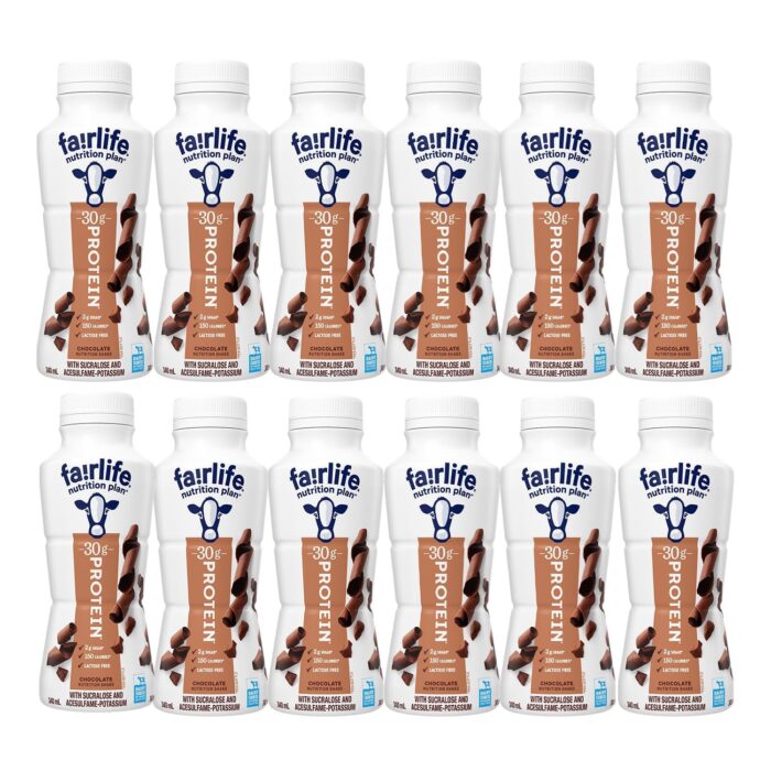 Nutrition Plan High Protein Chocolate Shake, 12 PACK. Orry's Vital, 1.0 Fl Oz - Image 3