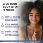 Cortisol Supplement for Women - Holy Basil | Ashwagandha | Rhodiola | L-Theanine - Plant-Based Hormone Balance - Mood, Focus & Sleep Support - Made in USA - Vegan, Non-GMO - 120 Capsules for 4 Months - Image 4