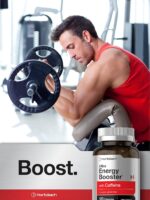 Horbäach Energy Supplement | 120 Capsules | with Caffeine, Ginseng & Vitamin B12 | Daily Energy Booster Pills | Non-GMO, Gluten Free - Image 5
