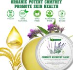 Organic Comfrey Recovery Salve 1.2 oz | Supercharged Herbal Formula with MSM & Zinc for Muscle/Joint Relief | Enhanced with Wintergreen & Magnesium Oil | Plant Salve - Image 4