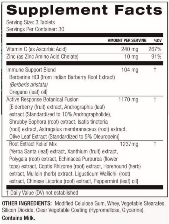 PALO Defense Wellness Formula Vitamins & Herbal Blend - Immune System Support Supplement - with Elderberry, Vitamin C, Zinc, Echinacea, Astragalus, Andrographis— 90 Tabs - Image 7