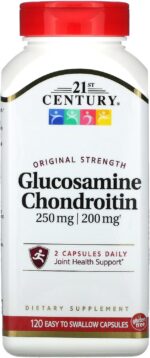 21st Century Glucosamine 250 mg and Chondroitin 200 mg Capsules, 120 Count - Image 2