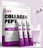2X Boost Collagen Peptides Powder for Skin Hair Nail Joints Health, Ultra High Absorption Collagen Powder with Hydrolyzed Type 1 & 3 + VC, Unflavored Collagen Supplements for Women & Men, 30 Servings - Image 2