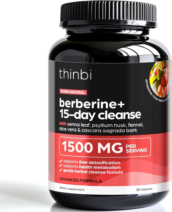Advanced Ketogenic Colon Cleanse with Berberine 1500mg – 15 Day Parasite Detox for Men & Women – Extra Strength Formula with Senna Leaf for Rapid Constipation Relief, Gut Health & Bloating Reduction - Image 2