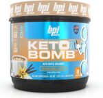 BPI Sports Keto Bomb - Promotes Energy, Hydration and Fat Loss - MCT and Electrolytes - Sugar-Free with Calcium - French Vanilla Latte, 18 Servings - Image 2