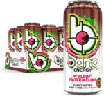 Bang | Potent Brain & Body Fuel - Creatine, EAA Aminos, Ultra CoQ10; Pre and Post Workout; Sugar Free, Zero Calories; Energy & Performance | Wyldin' Wateremelon Sweet Ice Tea, (12) Cans - Image 2