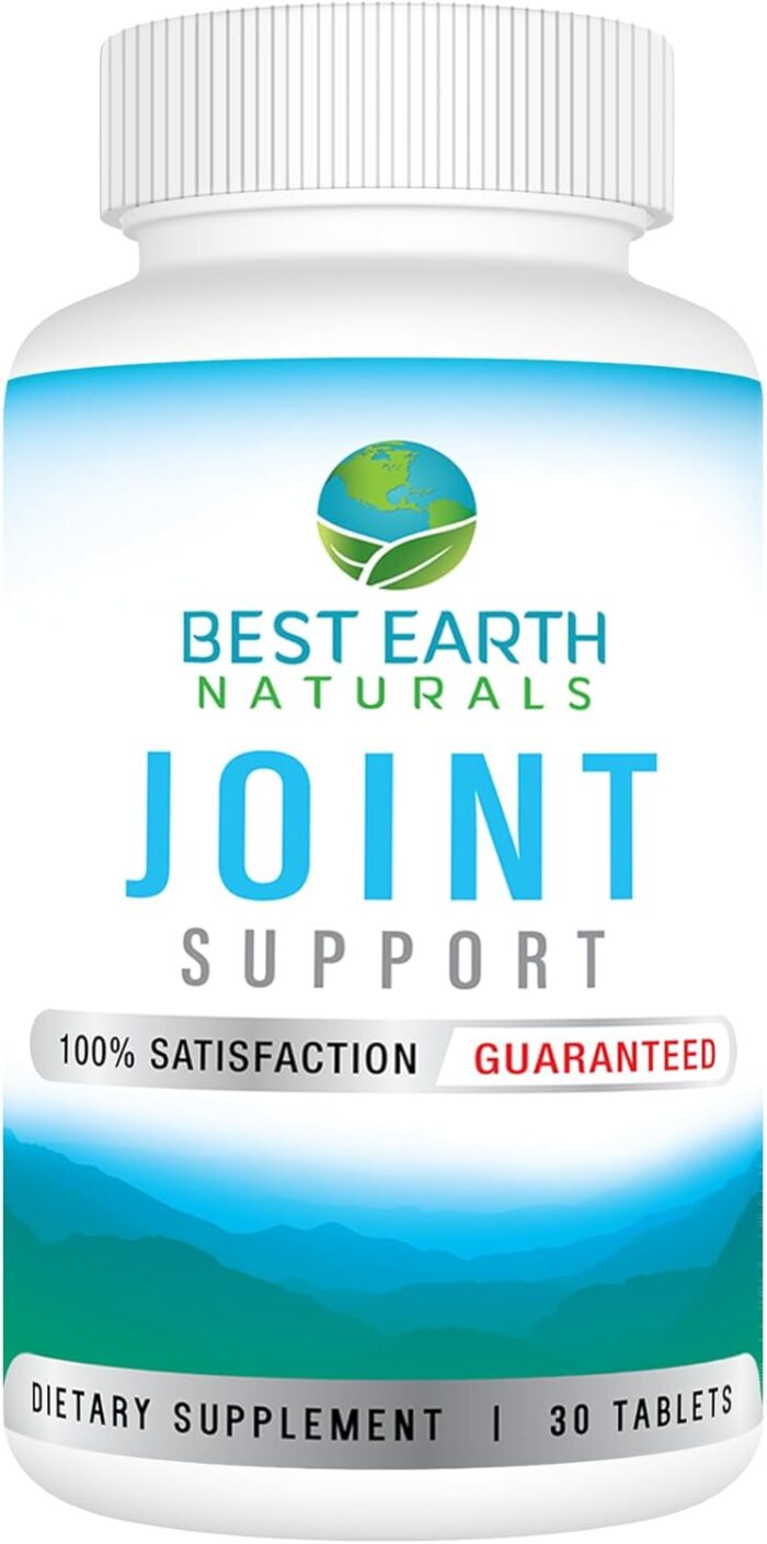 Best Earth Naturals Joint Support- Glucosamine, Chondroitin, MSM & Special Vitamins & Nutrients for Back, Hip & Joint Support - Joint Supplement for Joints, Muscle & Flexibility 30 Day Supply - Image 2