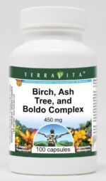 Birch, Ash Tree, and Boldo Complex - 450 mg (100 Capsules, ZIN: 512023) - Image 2