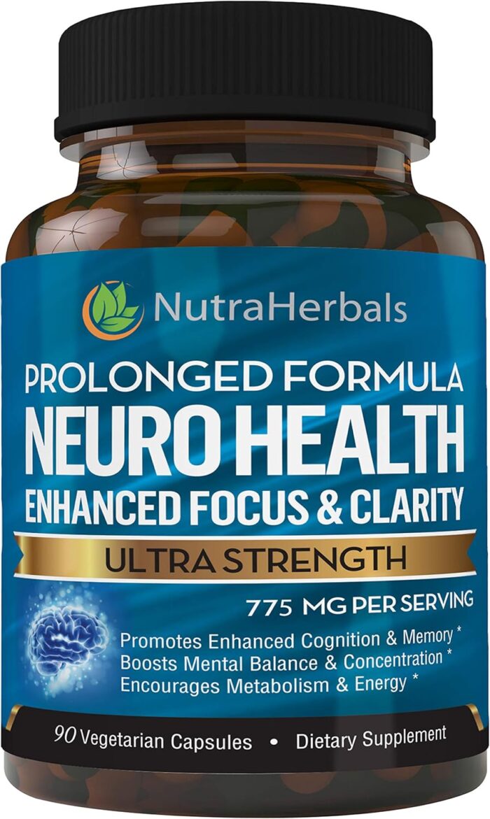 Brain Booster Supplement -90 Day Supply- Nootropics Mental Clarity, Memory & Focus. Scientifically Formulated for Prolonged Performance - DMAE, Bacopa Monnieri, Rhodiola Rosea. - Image 2