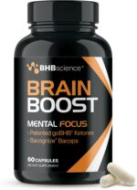 Brain Booster Supplement for Focus - Clinically Validated Nootropics Brain Support Supplement with Bacopa Monnieri Extract & Patented goBHB for Cognitive Support - 3rd Party Tested (30 Servings) - Image 2
