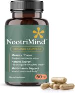Brain Supplements for Memory & Focus – Nootropic with 40+ Brain-Boosting Ingredients, DMAE, Bacopa Monnieri, Phosphatidylserine B6 & B12 – Supports Mental Clarity & Cognitive Function – 60 Capsules - Image 2