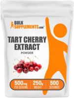 BulkSupplements.com Tart Cherry Extract Powder - Tart Cherry Supplement, Herbal Supplement - Antioxidant Source, Gluten Free, 500mg per Serving, 250g (8.8 oz) (Pack of 1) - Image 2