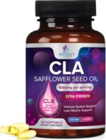 CLA Supplement, Conjugated Linoleic Acid 1560mg - Extra Strength CLA Supplement Pills - Support Body Composition, Lean Muscle Tone, & Energy - Safflower Capsules, Gluten Free, Non-GMO - 60 Softgels - Image 2