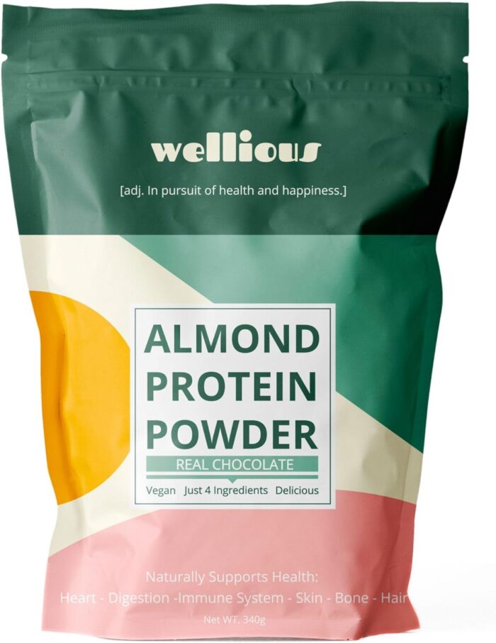 Clean Vegan Protein Powder Chocolate - Plant Based Protein Powder Dairy Free for Gut Health, No Sodium, High Fiber, Keto Friendly, Non Dairy, Lactose Free - Image 2