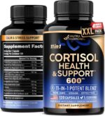 Cortisol Supplement for Women - Holy Basil | Ashwagandha | Rhodiola | L-Theanine - Plant-Based Hormone Balance - Mood, Focus & Sleep Support - Made in USA - Vegan, Non-GMO - 120 Capsules for 4 Months - Image 2