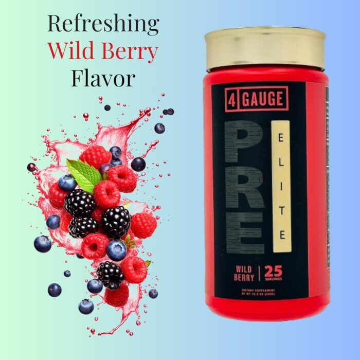 Elite Preworkout Supplement, All-Natural, High-Stim, Powerful, Sustained Energy, Sucralose-Free, Delicious, No Crash, 25 Servings - Image 2
