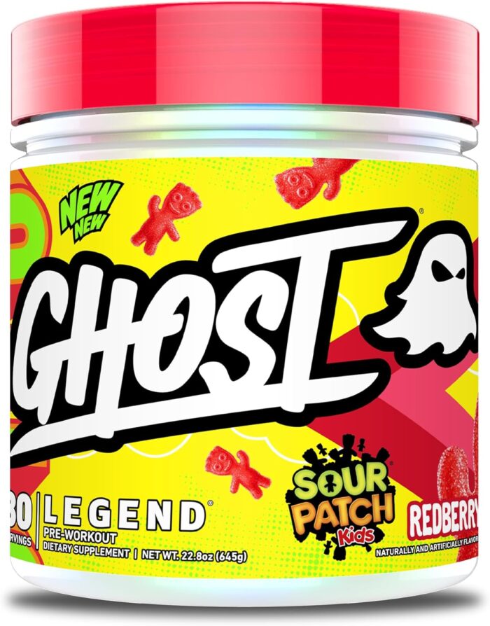 GHOST Legend Pre-Workout Powder, SPK Redberry - 30 Servings – Pre-Workout for Men & Women with Choline, L-Citrulline, & Beta Alanine for Energy & Focus - Image 2