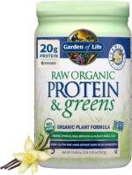Garden of Life Raw Organic Protein & Greens - Vanilla - Vegan Protein Powder for Women and Men, Plant Protein, Pea Protein, Greens & Probiotics - Dairy Free, Gluten Free Low Carb Shake, 20 Servings - Image 2