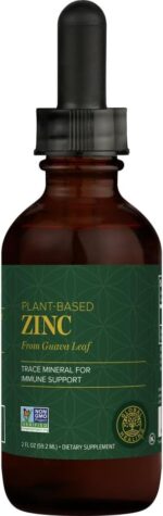 Global Healing USDA Organic Zinc Supplements Liquid - Pure Vitamin Drops for Immune System Boost, Hormone Balance, and Healthy Aging - Natural, Vegan-Friendly, Non-GMO, Organic Zinc Vitamins (2 Fl Oz) - Image 2