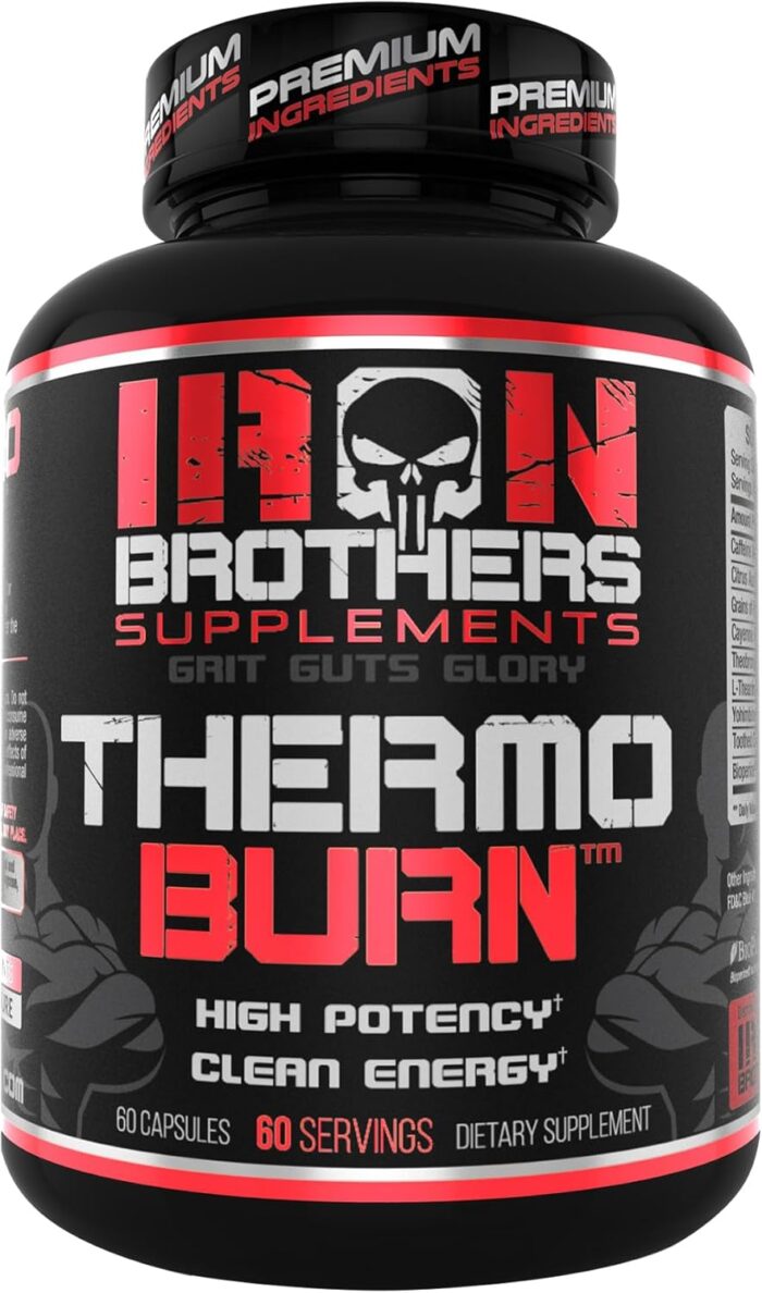Iron Brothers Supplements Fat Burner - Hardcore Weight Loss Pills for Women & Men | Appetite Suppressant, Thermogenic Belly Fat Burner, Metabolism Booster | Weight Loss Supplement for Rapid Results - Image 2