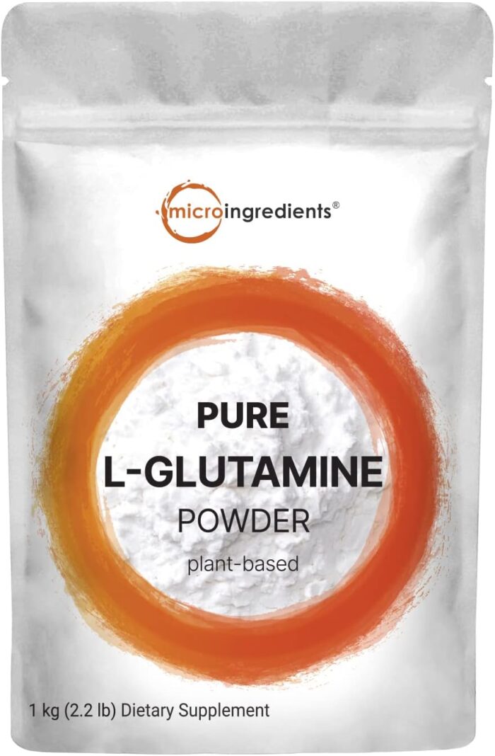 L Glutamine Powder Gut Health, 1Kg, 100% Pure, Free Form - Unflavored- Vegan Friendly, No Filler, No additives, Supports Muscle Recovery, Post Workout | Non-GMO & Gluten-Free - Image 2