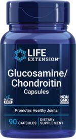 Life Extension Glucosamine/Chondroitin Capsules for Healthy Joints and Cartilage, Non-GMO, Gluten-Free, 90 Capsules - Image 2