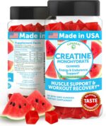 Lunakai USA Made Creatine Monohydrate Gummies for Women & Men – Vegan Creatine Gummies for Muscle & Recovery Support – Pre Workout Supplement, 60ct - Image 2