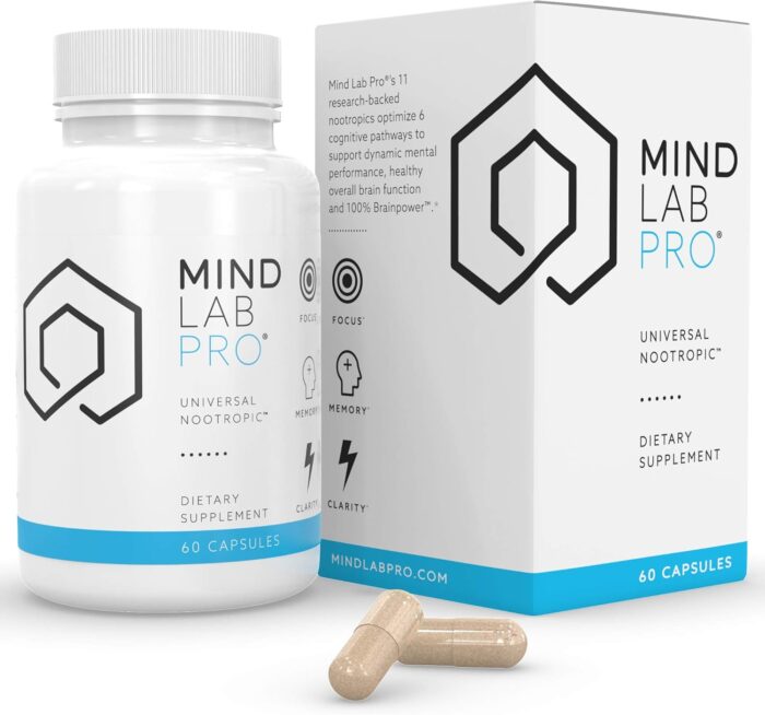 Mind Lab Pro® Universal Nootropic™ Brain Booster Supplement for Focus, Memory, Clarity, Energy - 60 Capsules - Plant-Based, Naturally Sourced Memory Vitamins for Better Brain Health - Image 2