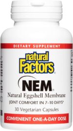 Natural Factors, NEM Natural Eggshell Membrane, Promotes Joint Comfort and Flexibility, 30 Capsules - Image 2