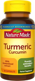 Nature Made Turmeric Curcumin 500 mg, Herbal Supplement for Antioxidant Support, 60 Capsules, 60 Day Supply - Image 2