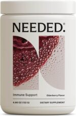Needed. Immune Support Immunity Powder - for The Whole Family - Pregnancy Safe Immunity Supplement - Zinc with Elderberry - Easy-to-Take - Image 2