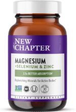 New Chapter Magnesium-Selenium-Zinc Supplement for Active Bodies, Bounce Back After Exercise with Muscle Support Minerals + Hydrating Electrolytes, 325 mg Magnesium in One-Daily Tablet, 30 Count - Image 2