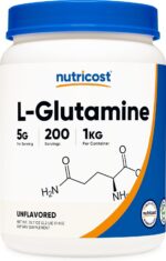Nutricost L-Glutamine Powder 1 KG - Unflavored, Non-GMO, Gluten Free - Image 2