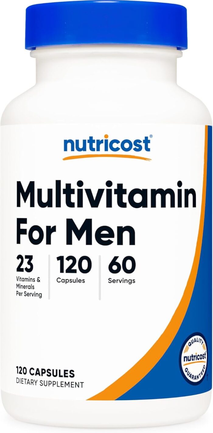 Nutricost Multivitamin for Men 120 Capsules - Vitamins and Minerals for The Healthy Man - Image 2