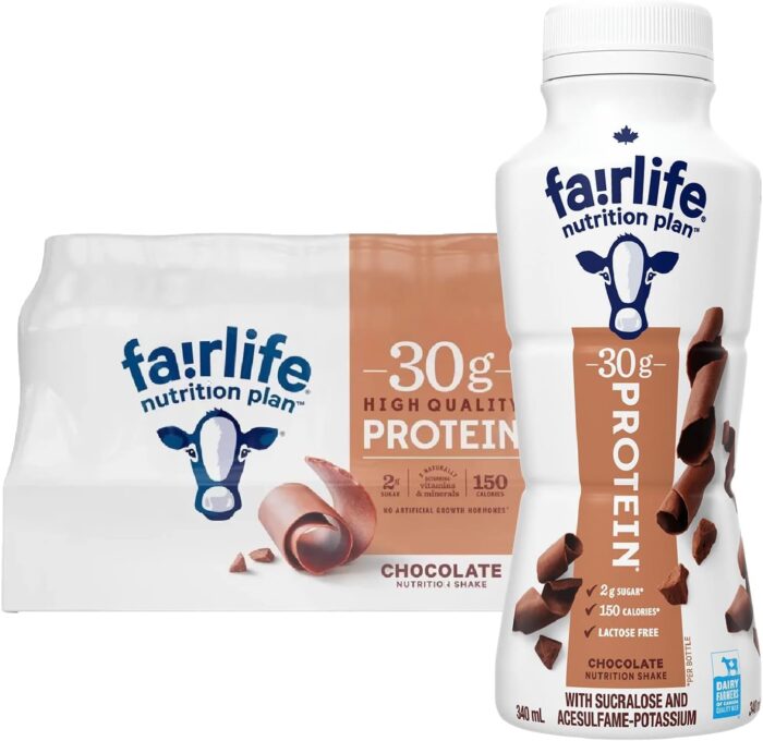 Nutrition Plan High Protein Chocolate Shake, 12 PACK. Orry's Vital, 1.0 Fl Oz - Image 2
