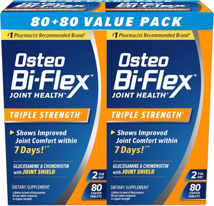 Osteo Bi-Flex Triple Strength Twin, 80 Count, 2pack - Image 2