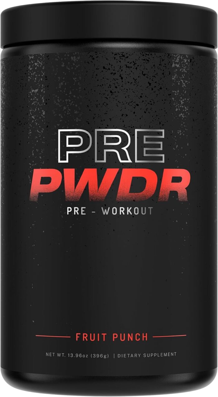 PWDRS Pre-Workout Powder, All Natural Pre Workout for Energy, Pump, Endurance & Strength, with Caffeine (Fruit Punch) - Image 2