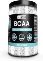Pure Original Ingredients BCAA (730 Capsules) No Magnesium Or Rice Fillers, Always Pure, Lab Verified - Image 2