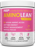 RSP NUTRITION AminoLean Pre Workout Powder, Amino Energy & Weight Management with Vegan BCAA Amino Acids, Natural Caffeine, Preworkout Boost for Men & Women, 30 Serv, Pink Lemonade… - Image 2