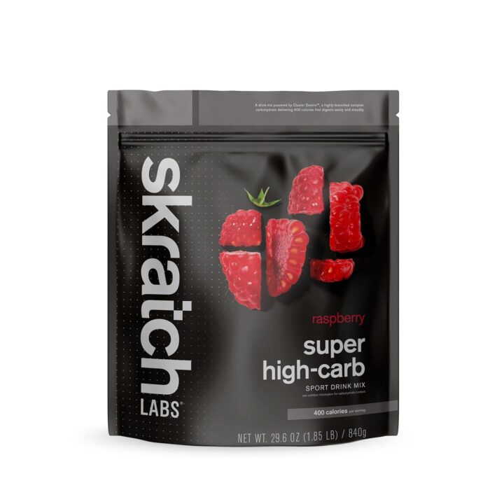 Skratch Labs Super High-Carb Hydration Powder | Carbohydrate Powder with Cluster Dextrin and Electrolytes | Endurance Energy Drink | Raspberry (840 Grams) | Non-GMO, Gluten Free, Vegan, Kosher - Image 2