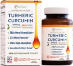 Turmeric Curcumin NovaSOL 1000mg - Nature's Joint Support Supplements - 185x Bioavailable Than Standard Curcumin - Natural Softgels - Image 2